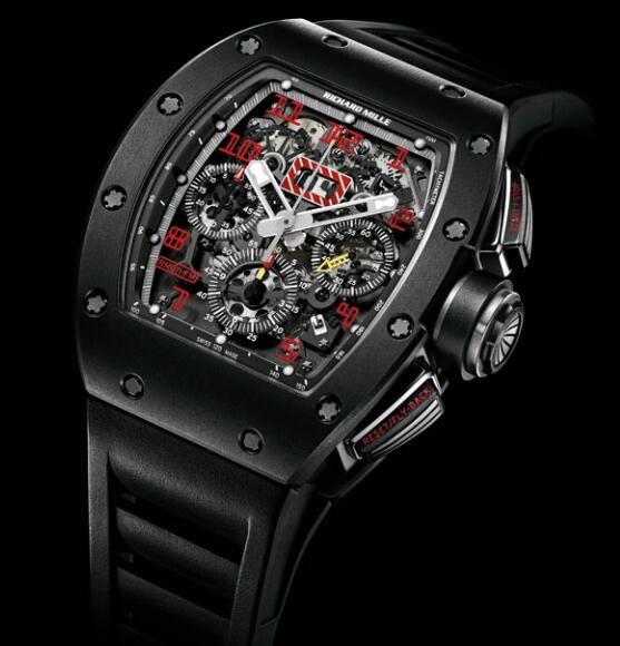 Richard Mille Replica Watch RM 011 Ti Shot Blasted 511.45AS.91R-1